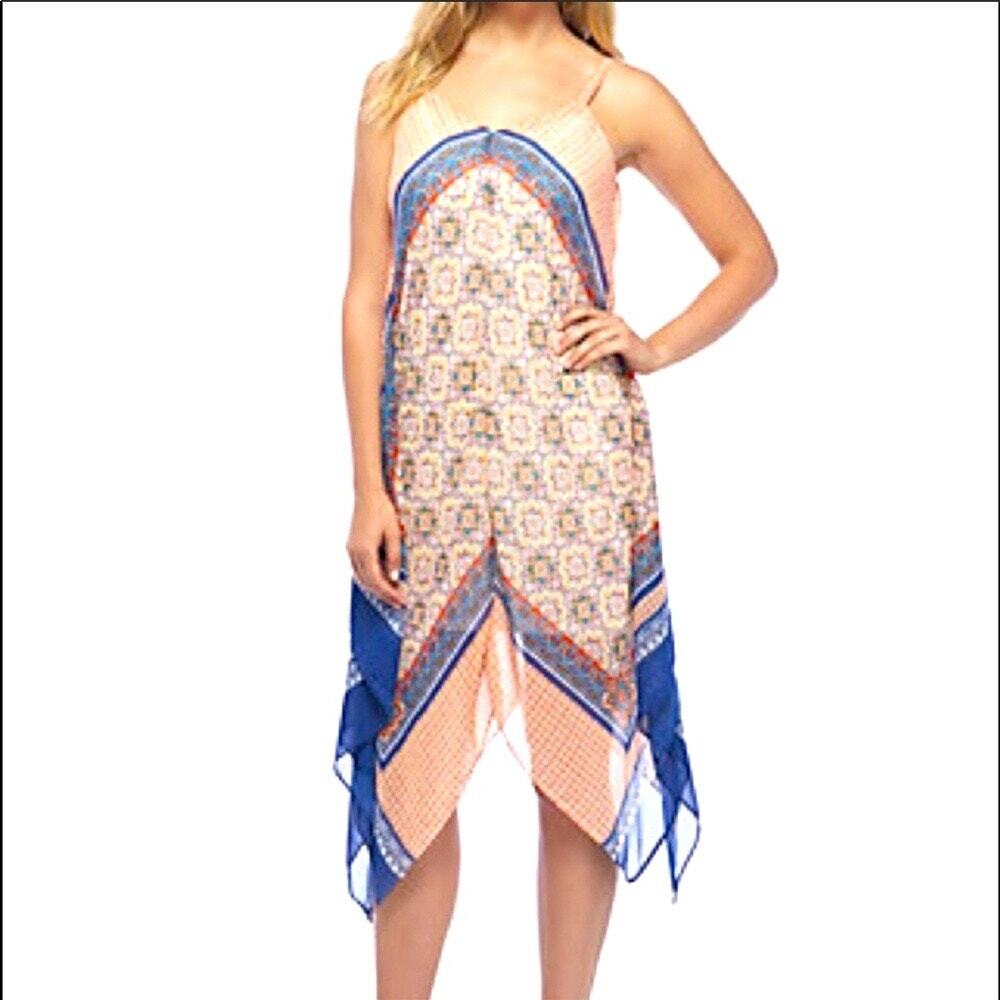 Luxology Asymmetrical Summer Shift Dress 12